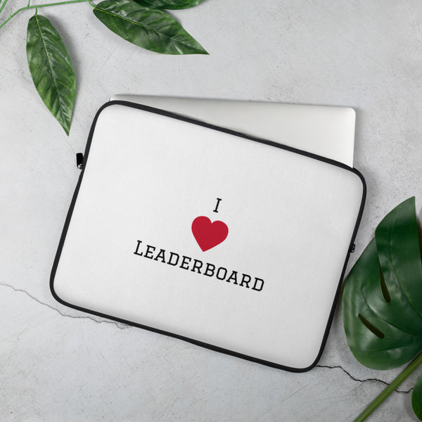 I❤️  Leaderboard Laptop Sleeve